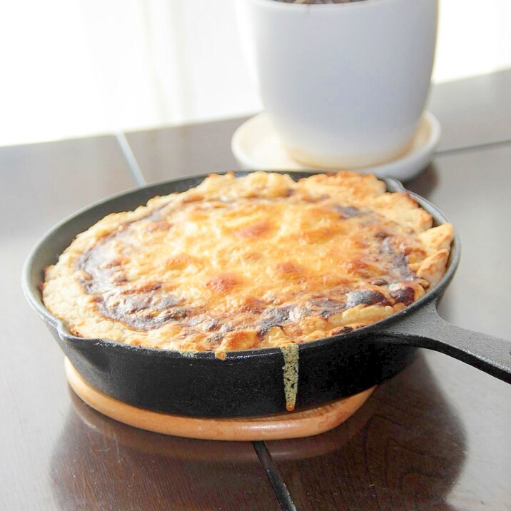 残ったカレーを使って『焼きカレー』